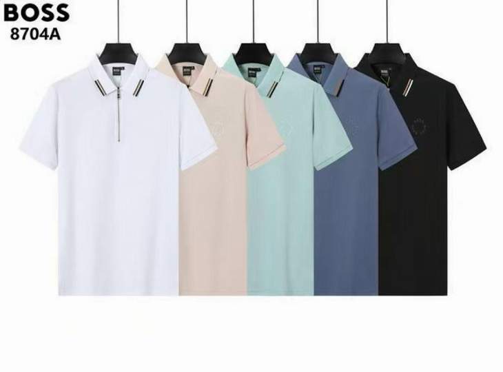 Picture of Hugo Boss Polo Shirts Short _SKUBossM-3XL8qx870427070